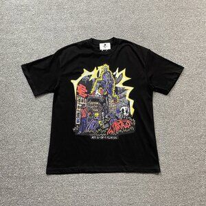 Warren Lotas Urban Style Black T Shirt With Personalized Print